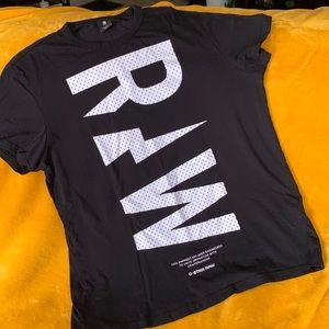 2X G-star raw short sleeve black T-shirt